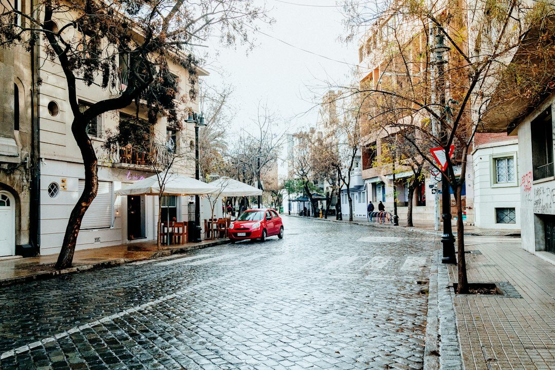 santiago centro street scene